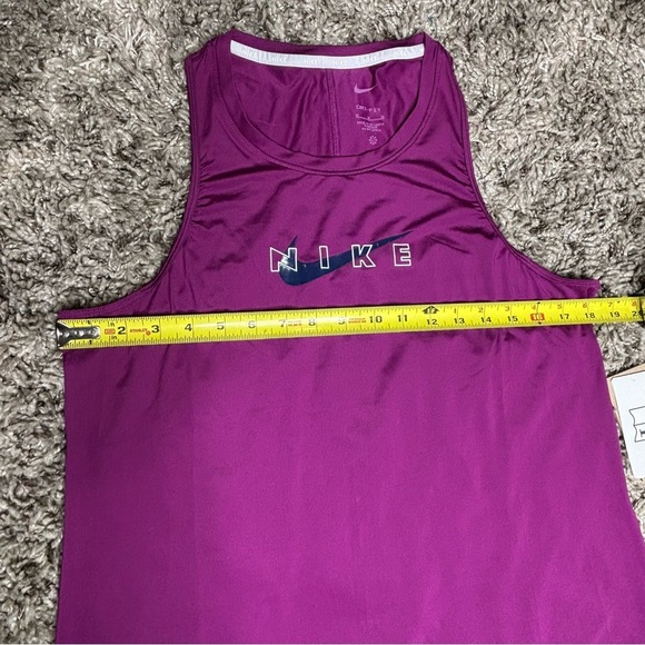 NWT Nike Women's Purple DRI-FIT Athletic Tank Top Size Medium - Picture 3 of 8